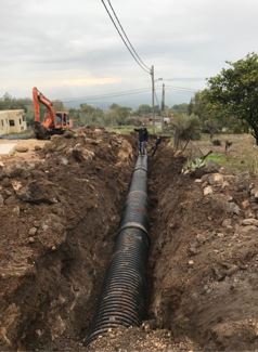 הסדרת ניקוז בנוה עובד