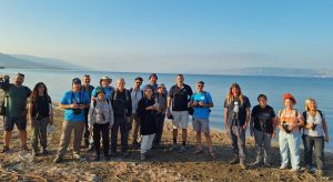 סיור צפרות במהלך יום השתלמות מדריכים בשביל סובב כינרת - צילום אוריה פרנקל, איגוד ערים כינרת