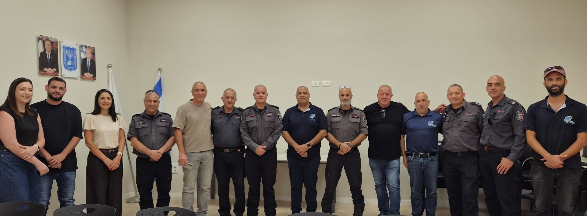 ישיבת מטה איגוד ערים כינרת ומטה תחנה אזורית טבריה כבאות והצלה לישראל